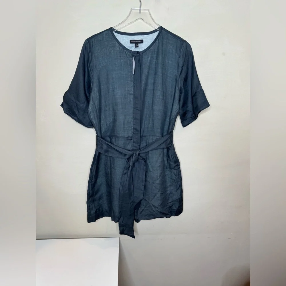 Banana Republic RAMIE ROMPER size 12 Color Turtle Green